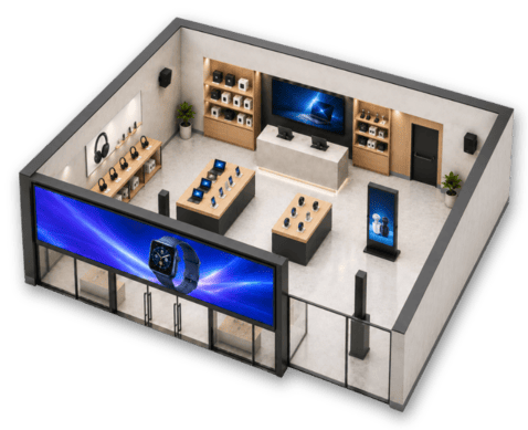 Smart Lobby & Retail Space Solution